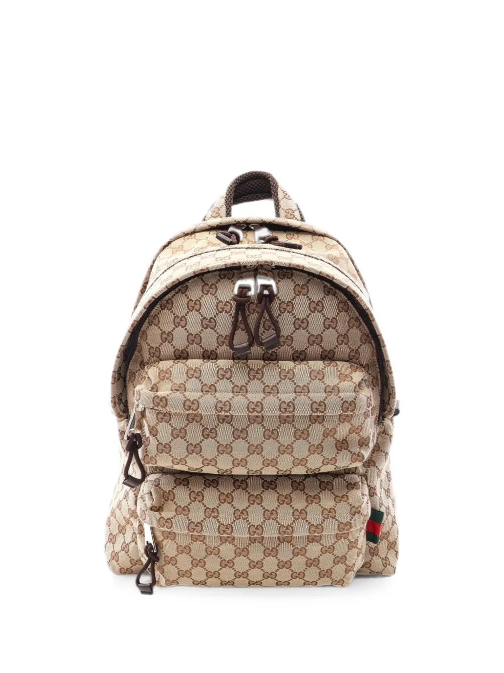 Gucci Pre-Owned 2010s GG-canvas backpack - Toni neutri