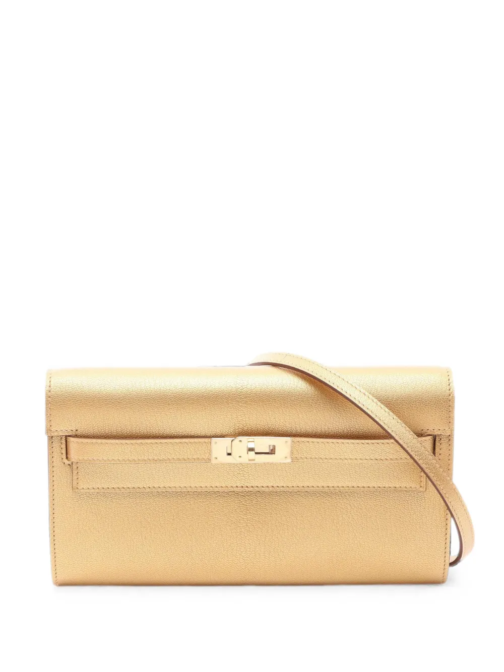 Hermès Pre-Owned Kelly To Go shoulder wallet - Oro