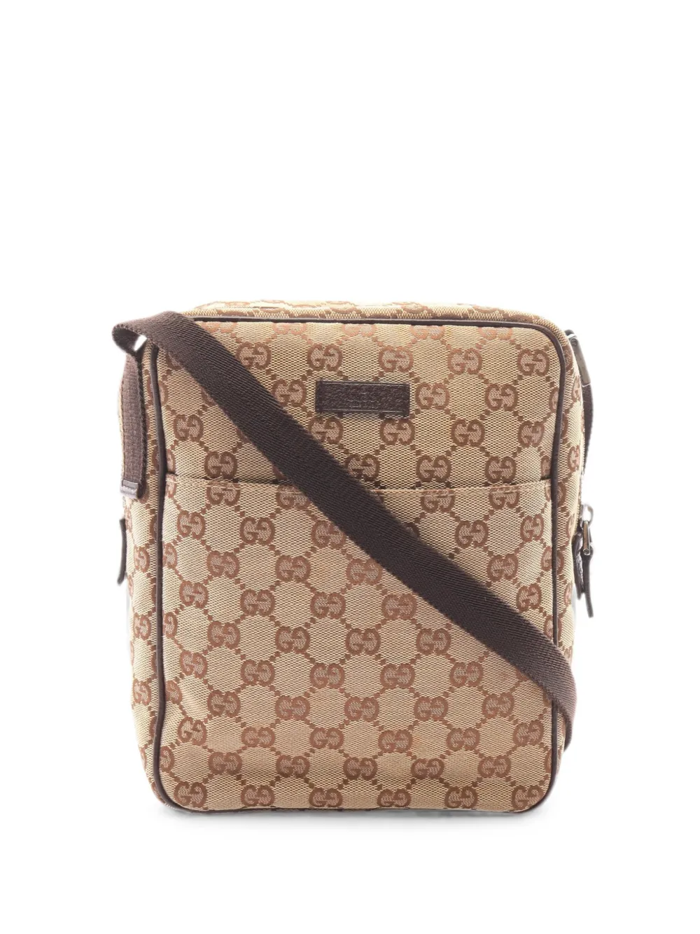 Gucci Pre-Owned 2000s GG canvas cross body bag - Toni neutri