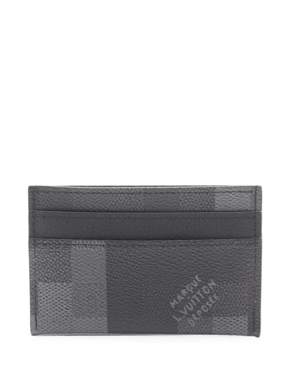 Louis Vuitton Pre-Owned Damouflage card case - Nero