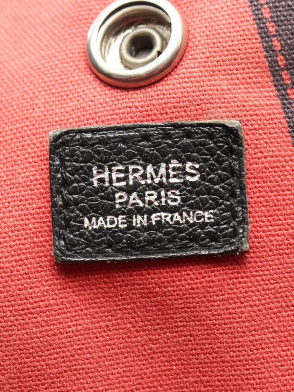 Hermès Pre-Owned 2006 ガーデンパーティー PM ボルデュック リボン