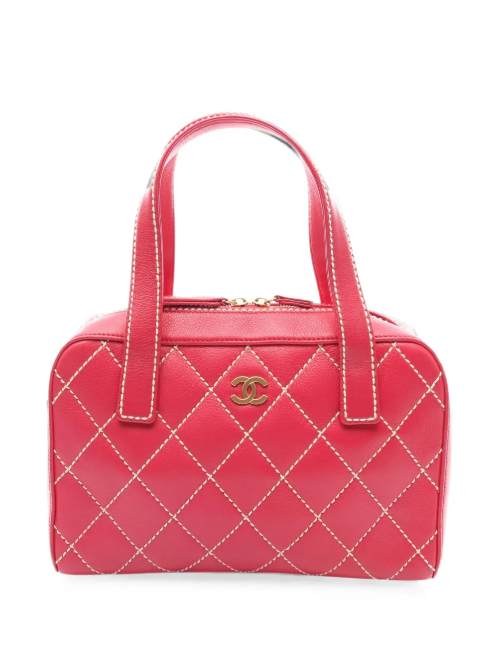 CHANEL Pre-Owned 2003-2004 Wild Stitch tote bag - Rosa