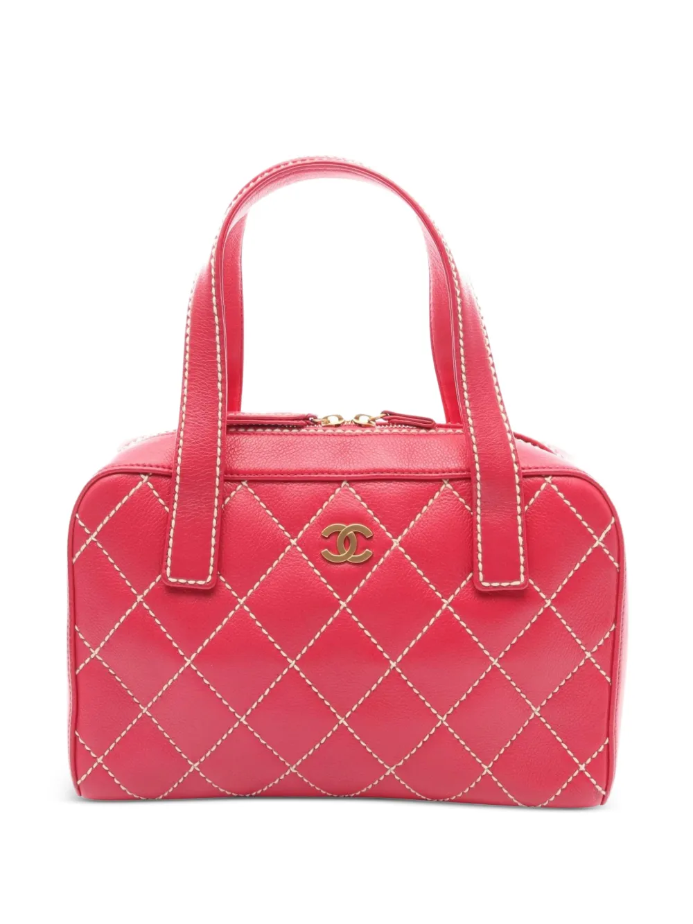 CHANEL Pre-Owned 2003-2004 Wild Stitch tote bag - Rosa