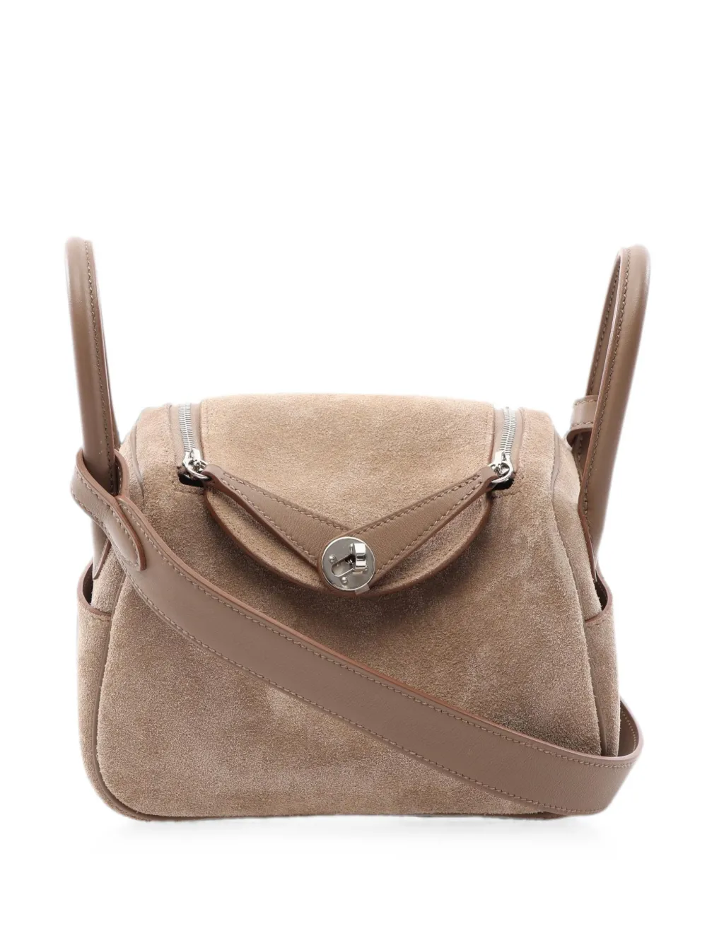 Hermès Pre-Owned 2024 mini Lindy tote bag - Toni neutri