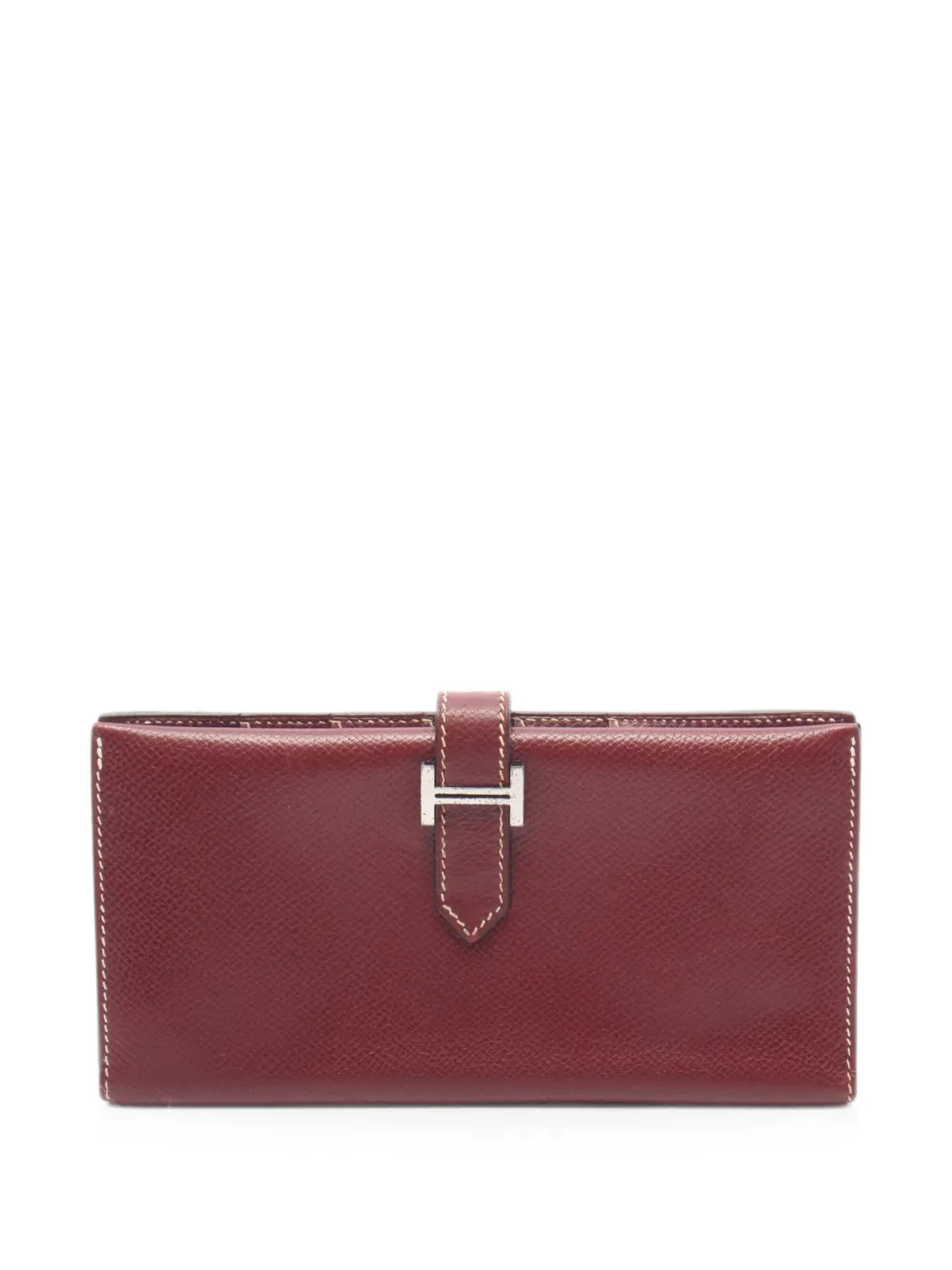 Hermès Pre-Owned 2001 Bearn Classic bi-fold wallet - Rosso