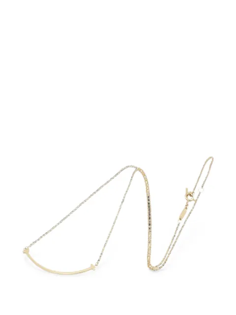 Tiffany & Co. Pre-Owned 2010s T-smile Small necklace