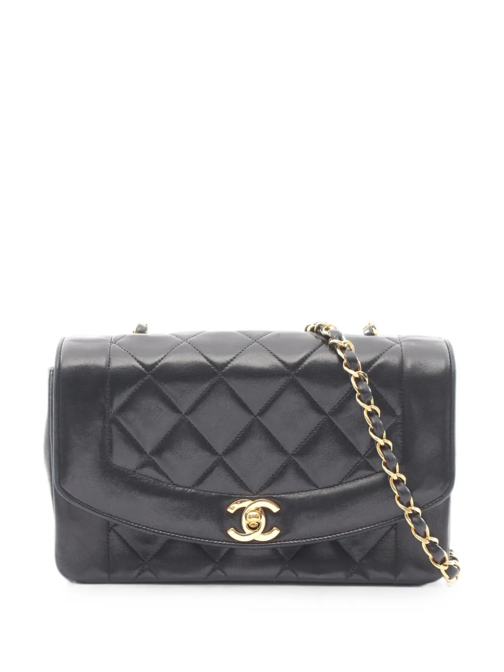 CHANEL Pre-Owned 1991-1994 Diana shoulder bag - Black