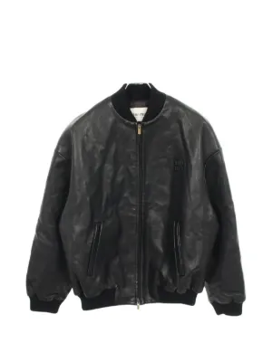 Miu Miu ナッパレザージャケット | ブラック | FARFETCH JP