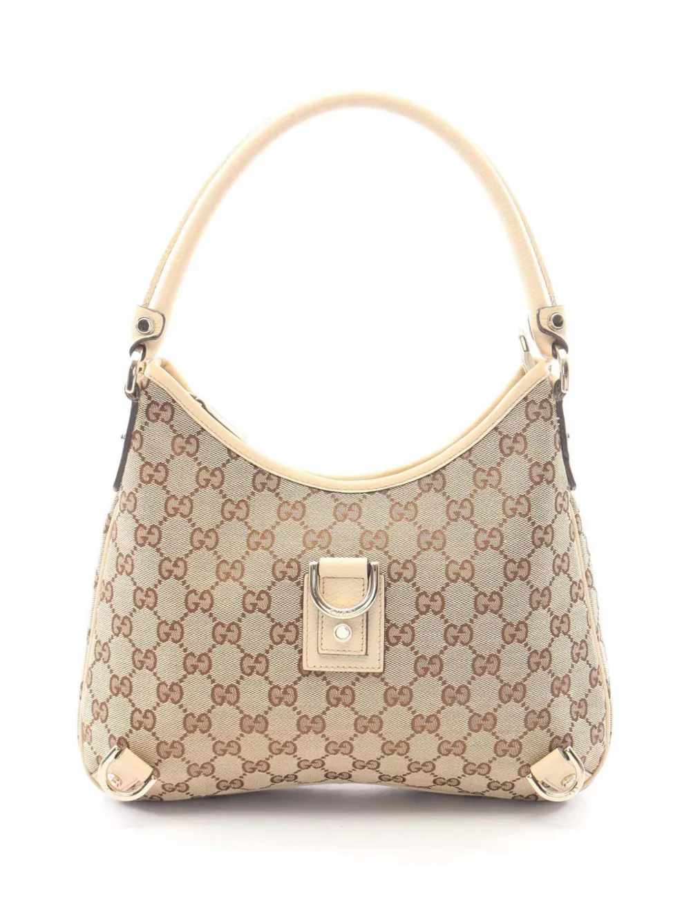 Gucci Pre-Owned 2000-2015 GG Canvas Abbey shoulder bag - Toni neutri