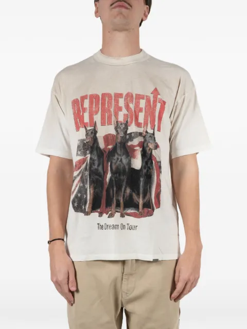 Represent Dream on Tour T-Shirt mit grafischem Print