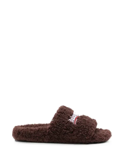 Balenciaga flip flops Furry Open