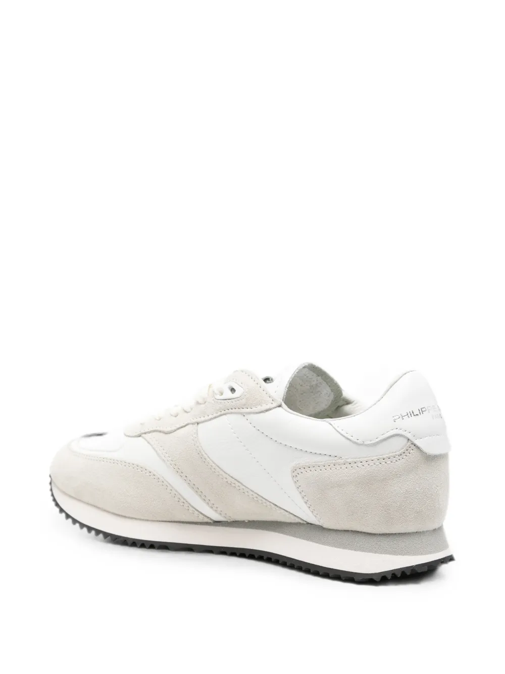 Philippe Model Paris BLVille panelled leather sneakers Wit