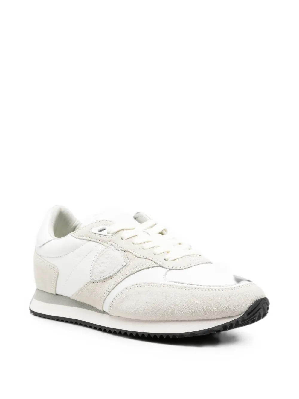 Philippe Model Paris BLVille panelled leather sneakers Wit