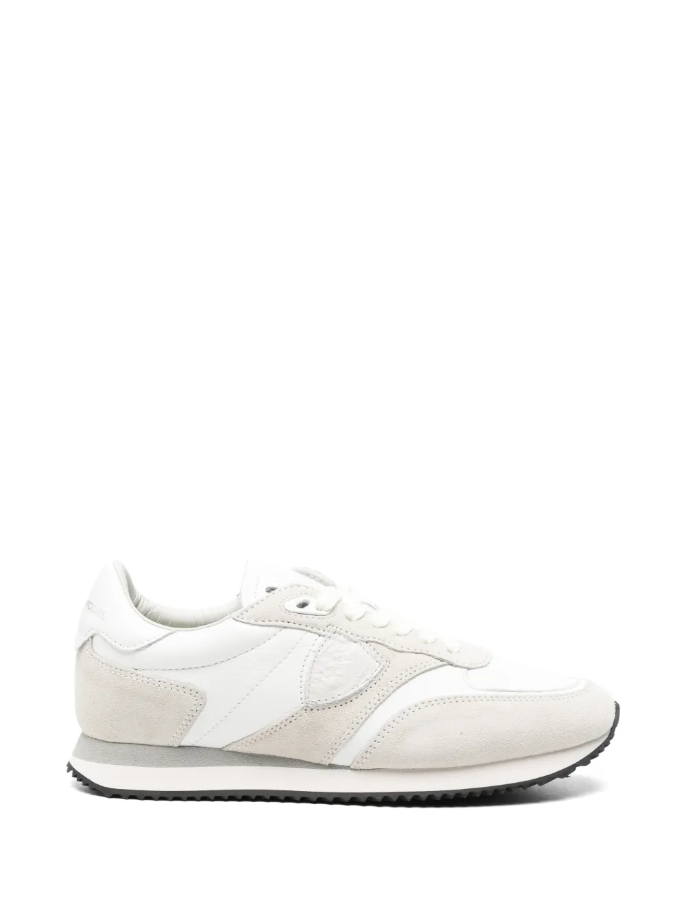 Philippe Model Paris BLVille panelled leather sneakers - Weiß