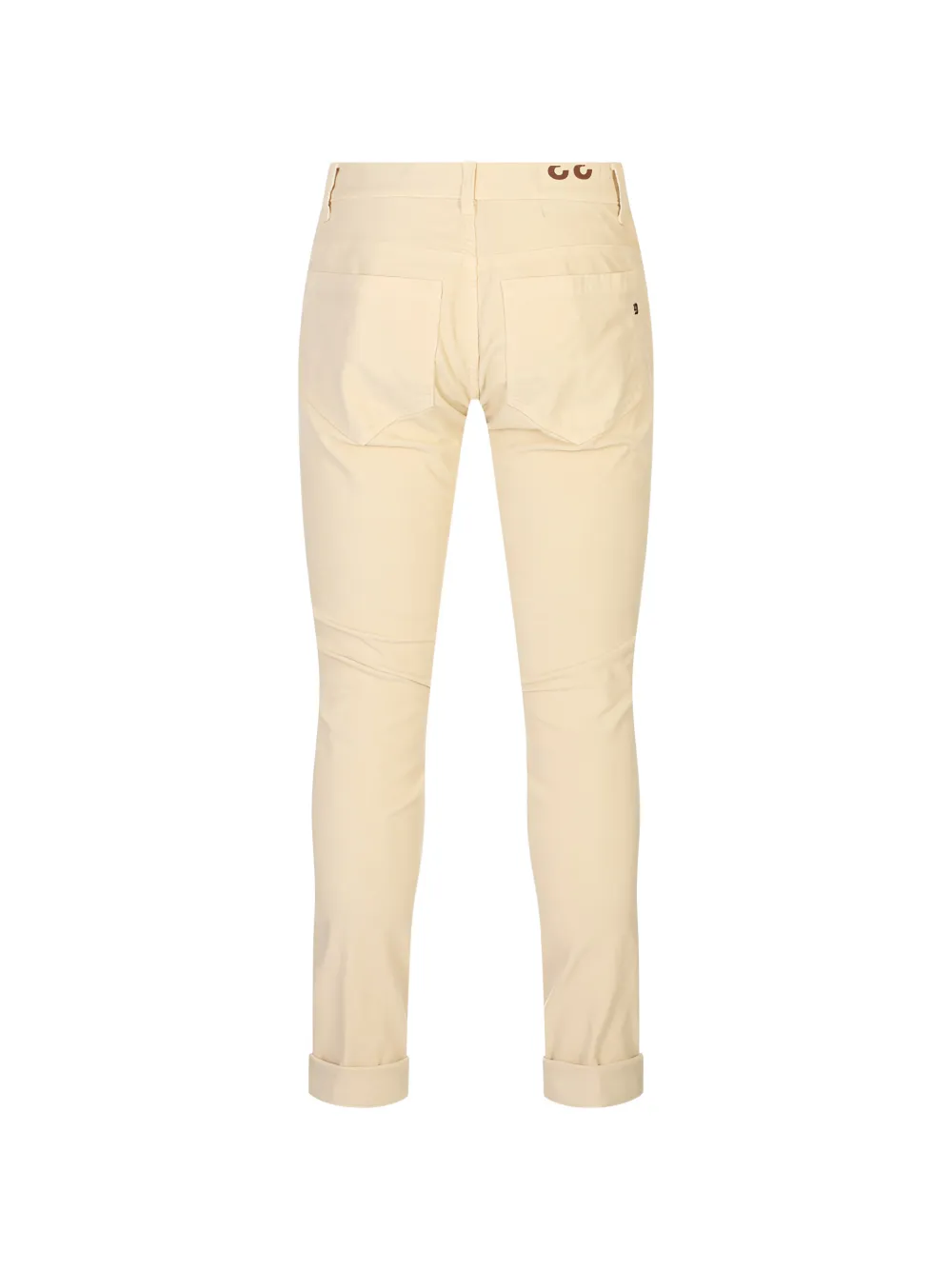 DONDUP Ribfluwelen broek Beige