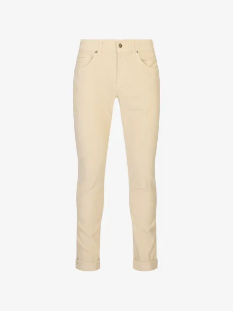 DONDUP corduroy-effect slim-fit trousers