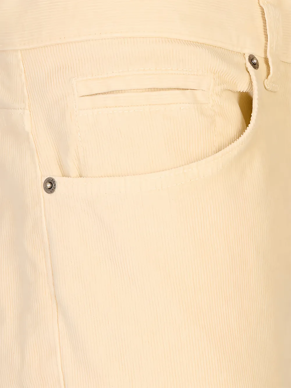 DONDUP Ribfluwelen broek Beige