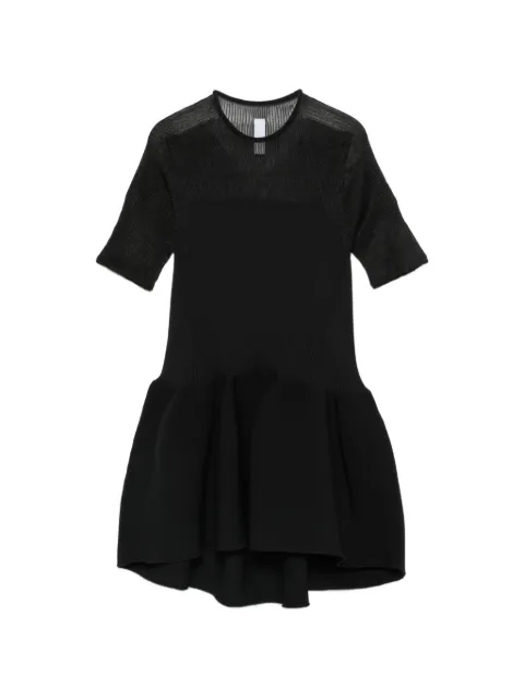CFCL Pottery Lucent ribbed peplum top