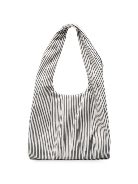 CFCL large Dayfuku striped pleated shoulder bag