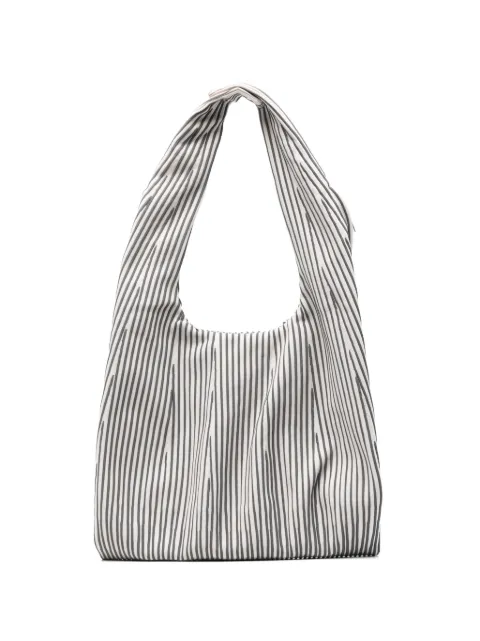 CFCL large Dayfuku striped pleated shoulder bag