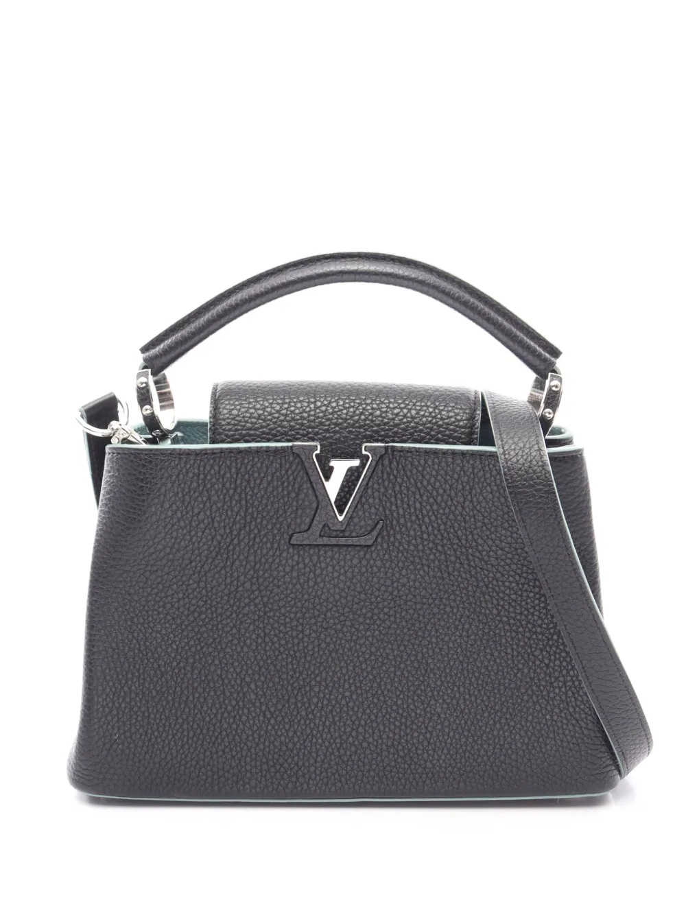 Louis Vuitton Pre-Owned 2015 Taurillon Capucines BB satchel - Nero