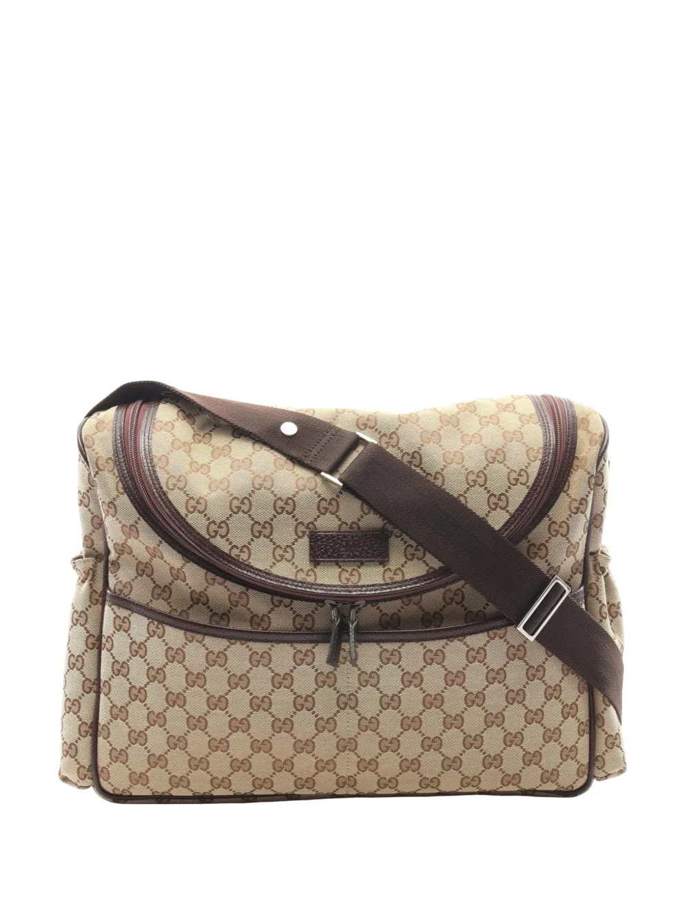 Gucci Pre-Owned 2000-2015 GG Canvas shoulder bag - Toni neutri
