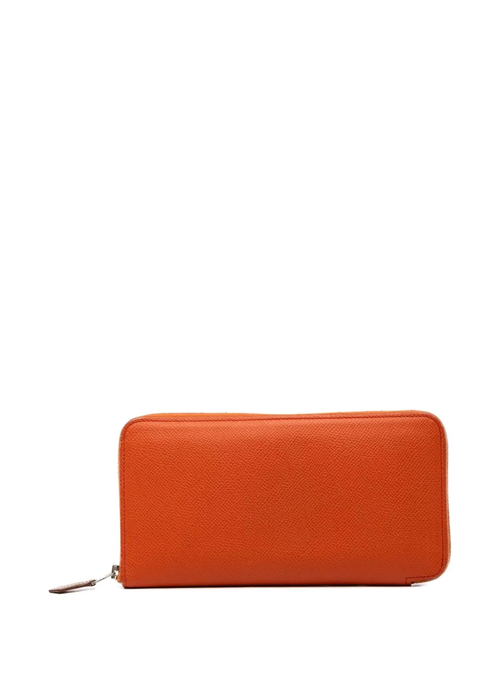 Hermès Pre-Owned 2022 Epsom Silk In Classique Wallet long wallets - Arancione