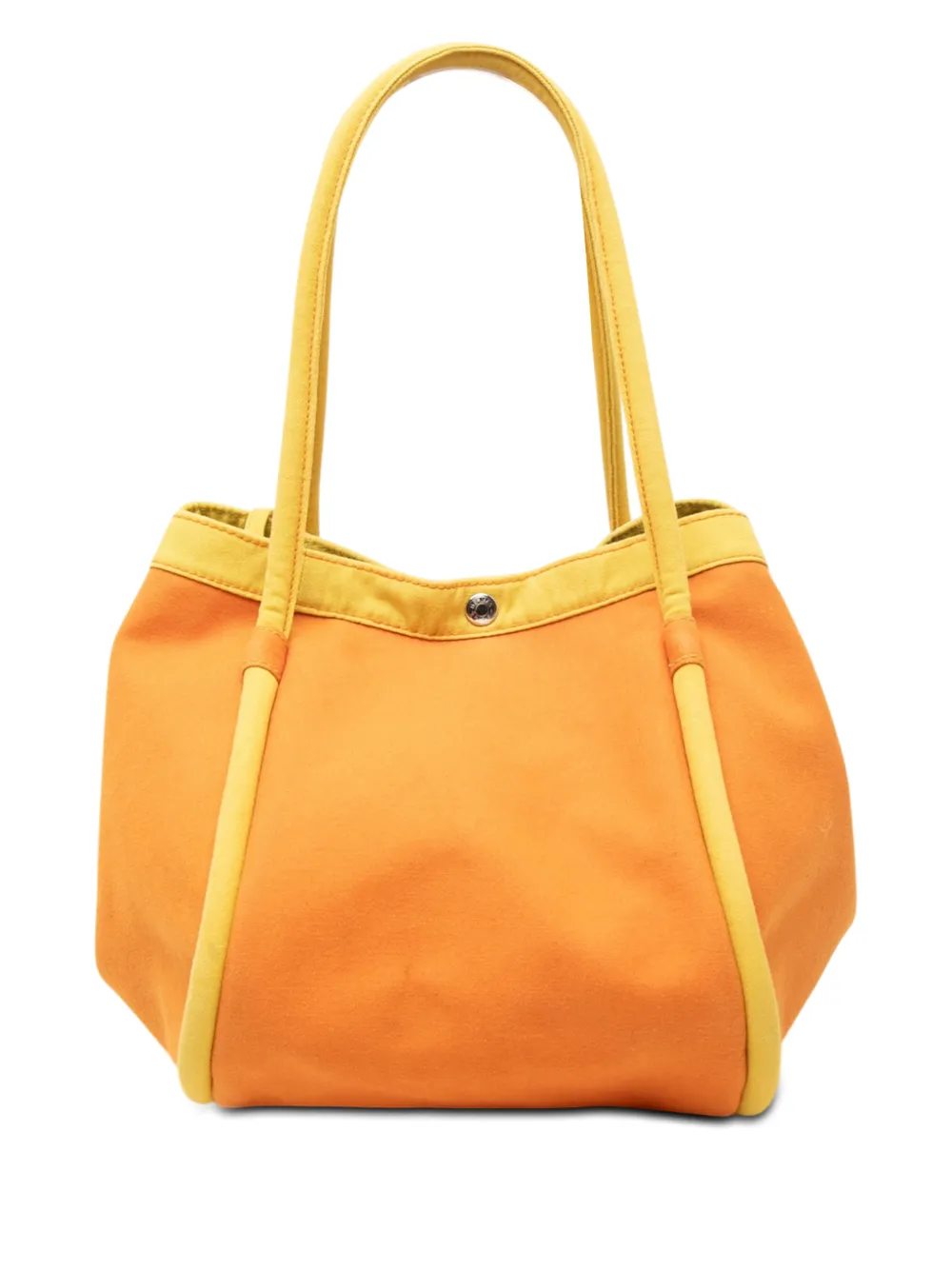 Hermès Pre-Owned 2010-2026 Toile Lindy Beach Bag tote bag - Orange