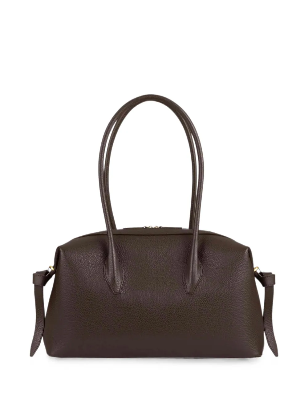 Yuzefi Brioche shopper van bewerkt leer Bruin