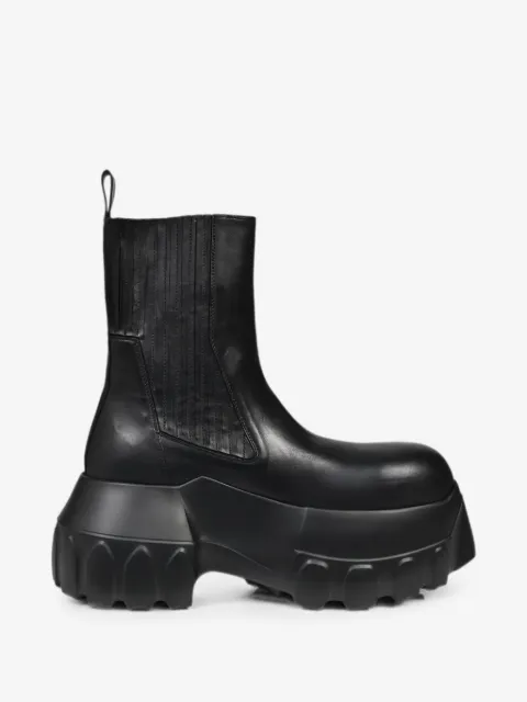 Rick Owens Beatle Mega Tractor elasticated-side chunky-sole boots