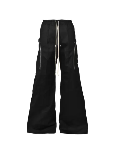 Rick Owens Heizer Belas zip-detail drawstring trousers