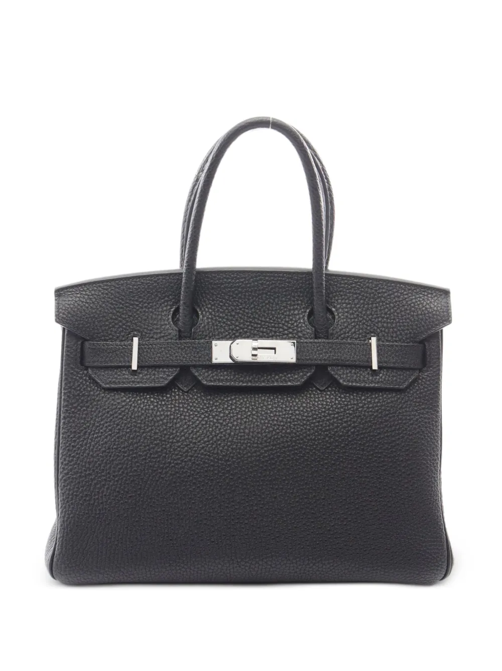 Hermès Pre-Owned 2010 30 Birkin Togo-leather tote bag - Schwarz