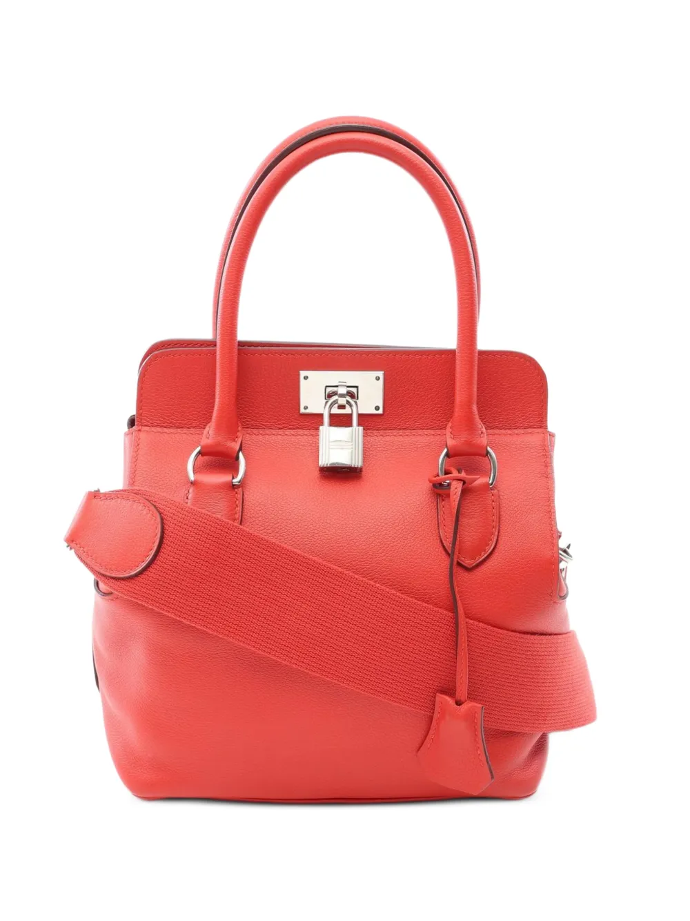 Hermès Pre-Owned 2018 20 Toolbox two-way handbag - Rosso