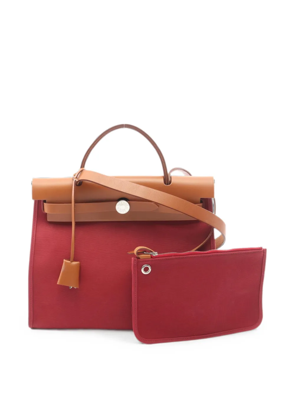 Hermès Pre-Owned 2015 PM Herbag two-way handbag - Rosso
