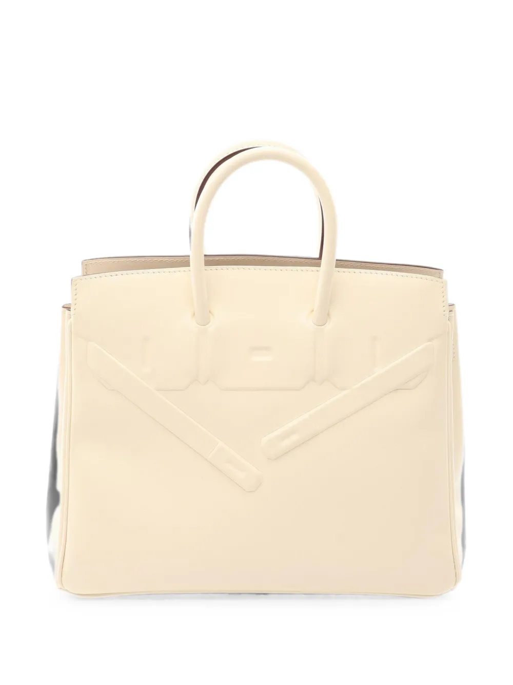 Hermès Pre-Owned 2021 25 Shadow Birkin tote bag - Toni neutri