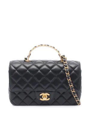 CHANEL Pre-Owned クラシック フラップ ハンドバッグ | ブラック