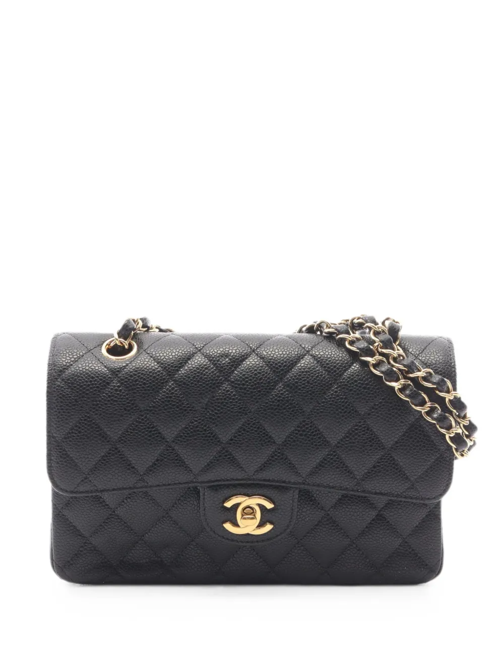 CHANEL Pre-Owned 2010s Matelassé leather shoulder bag - Schwarz