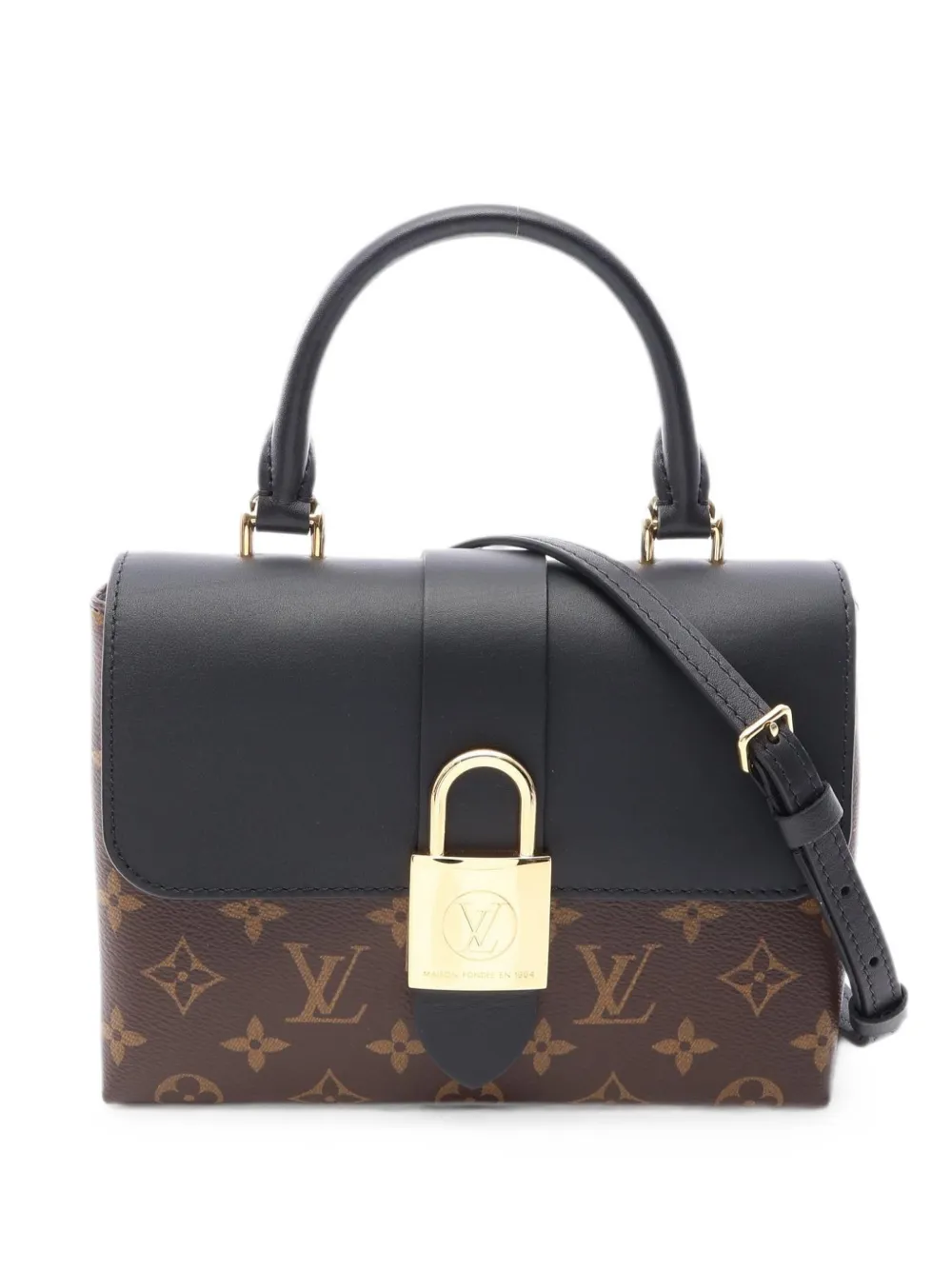 Louis Vuitton Pre-Owned 2020 BB Rocky monogram handbag - Marrone