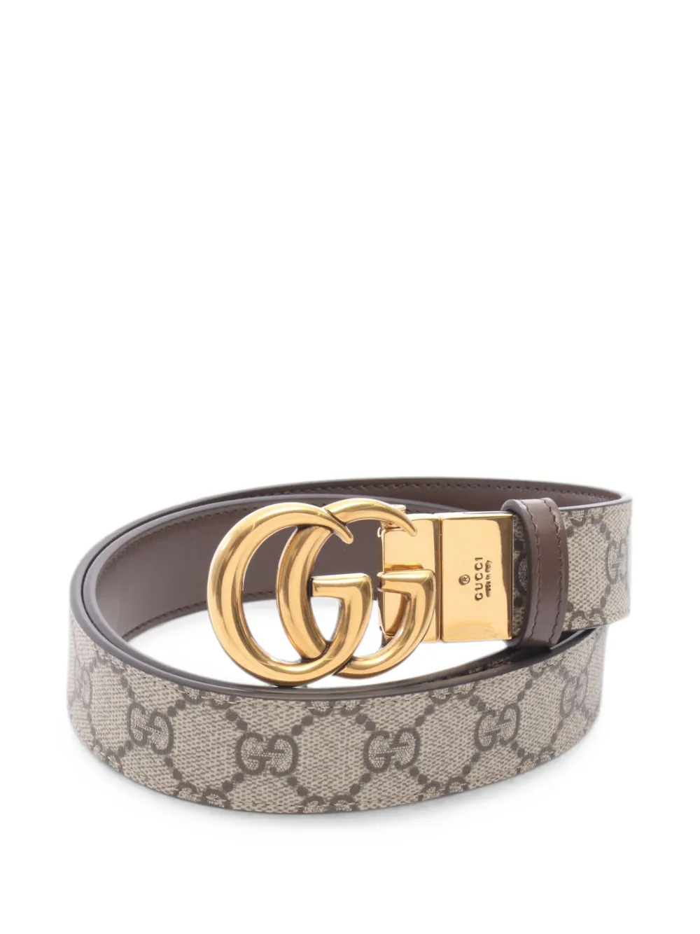 Gucci Pre-Owned GG Marmont belt - Toni neutri