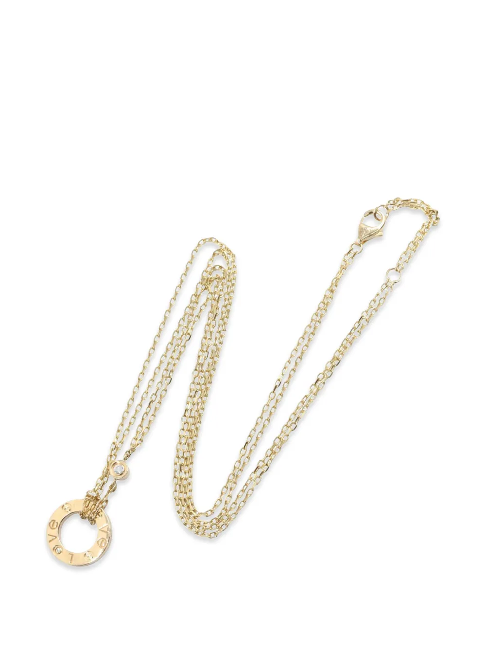 Cartier 2010s Love diamond necklace - Oro