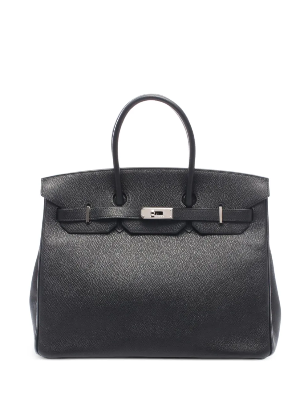 Hermès Pre-Owned 2007 Birkin 35 leather tote bag - Schwarz