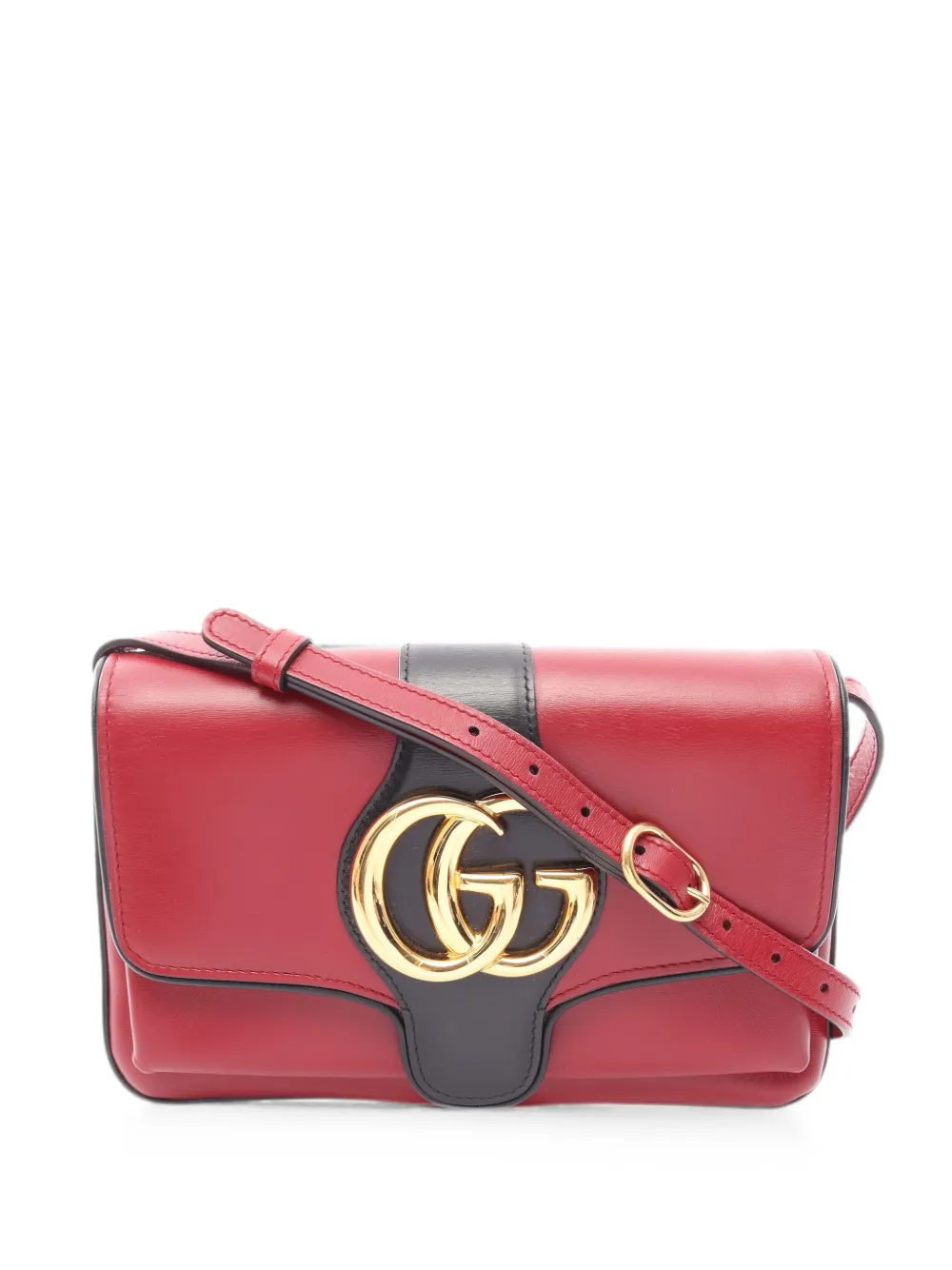 Gucci Pre-Owned small 2000s GG Marmont Ally shoulder bag - Rosso