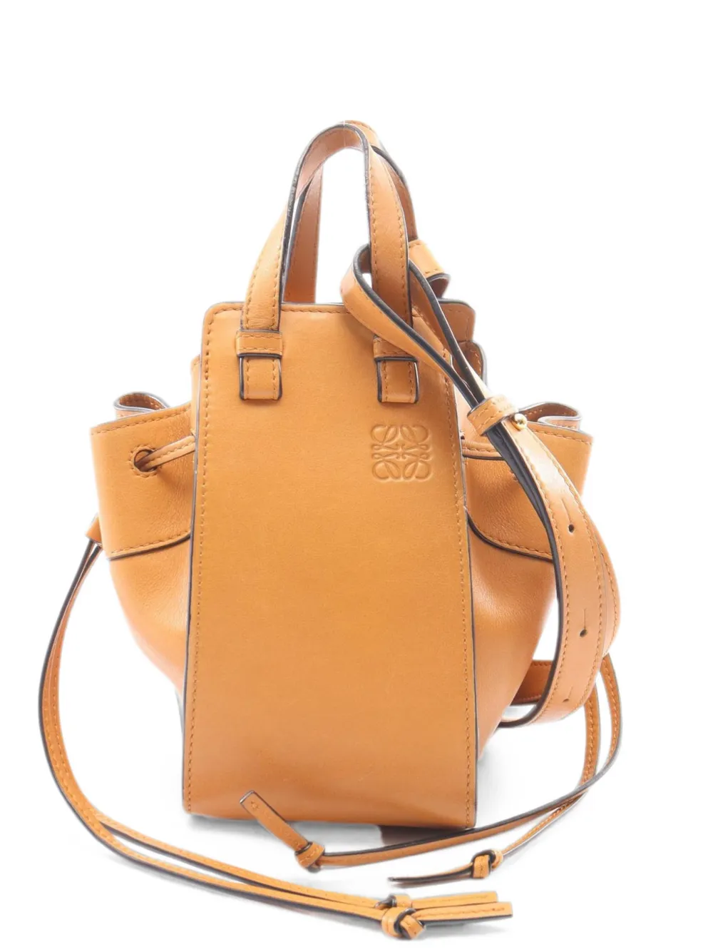 Loewe Pre-Owned 2000s Hammock drawstring shoulder bag - Toni neutri