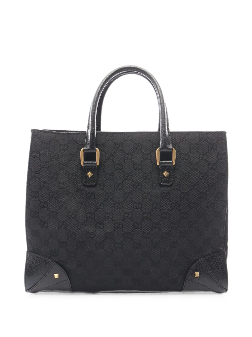 Gucci Pre-Owned 2000s GG canvas tote bag - Nero