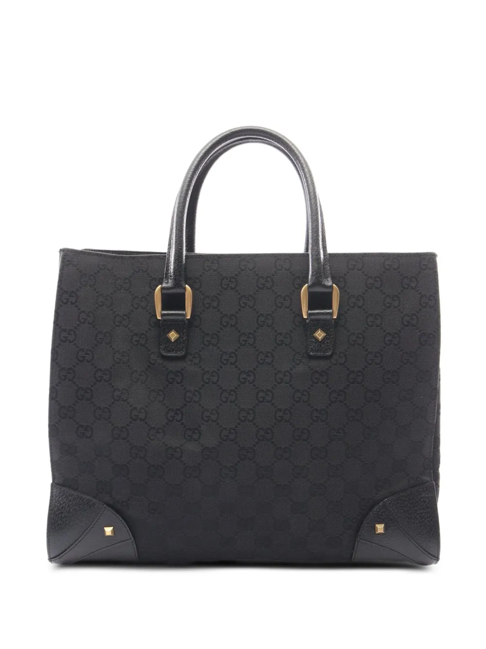 Gucci Pre-Owned 2000s GG canvas tote bag - Nero