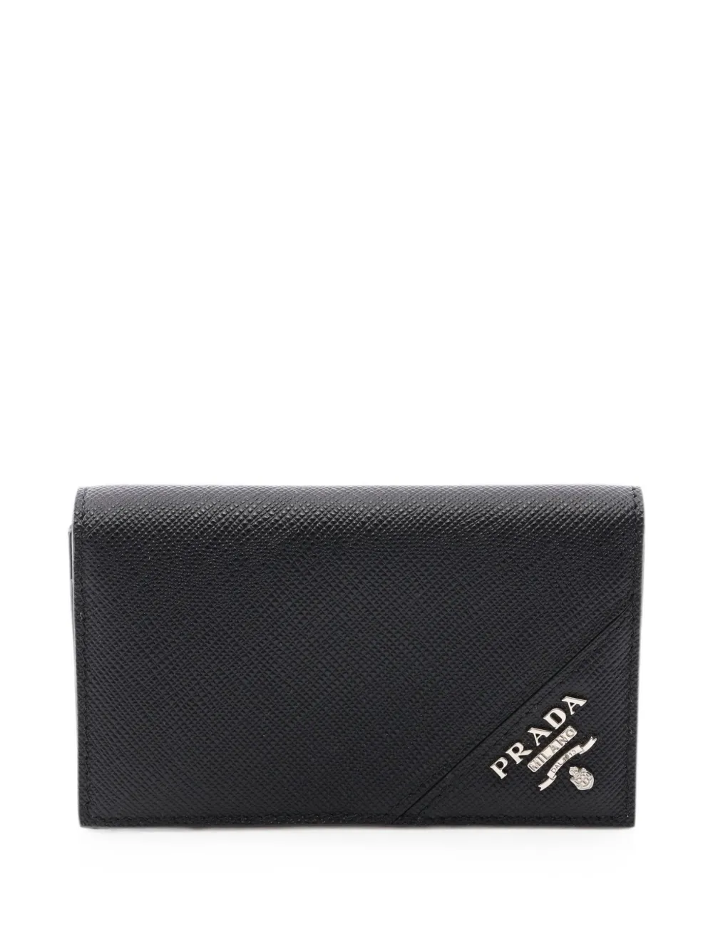 Prada Pre-Owned Portafoglio in pelle Saffiano anni 2010 - Nero