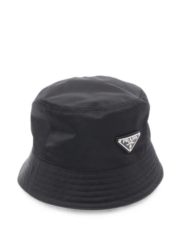 Prada Pre-owned 2010s Bucket Hat in Black