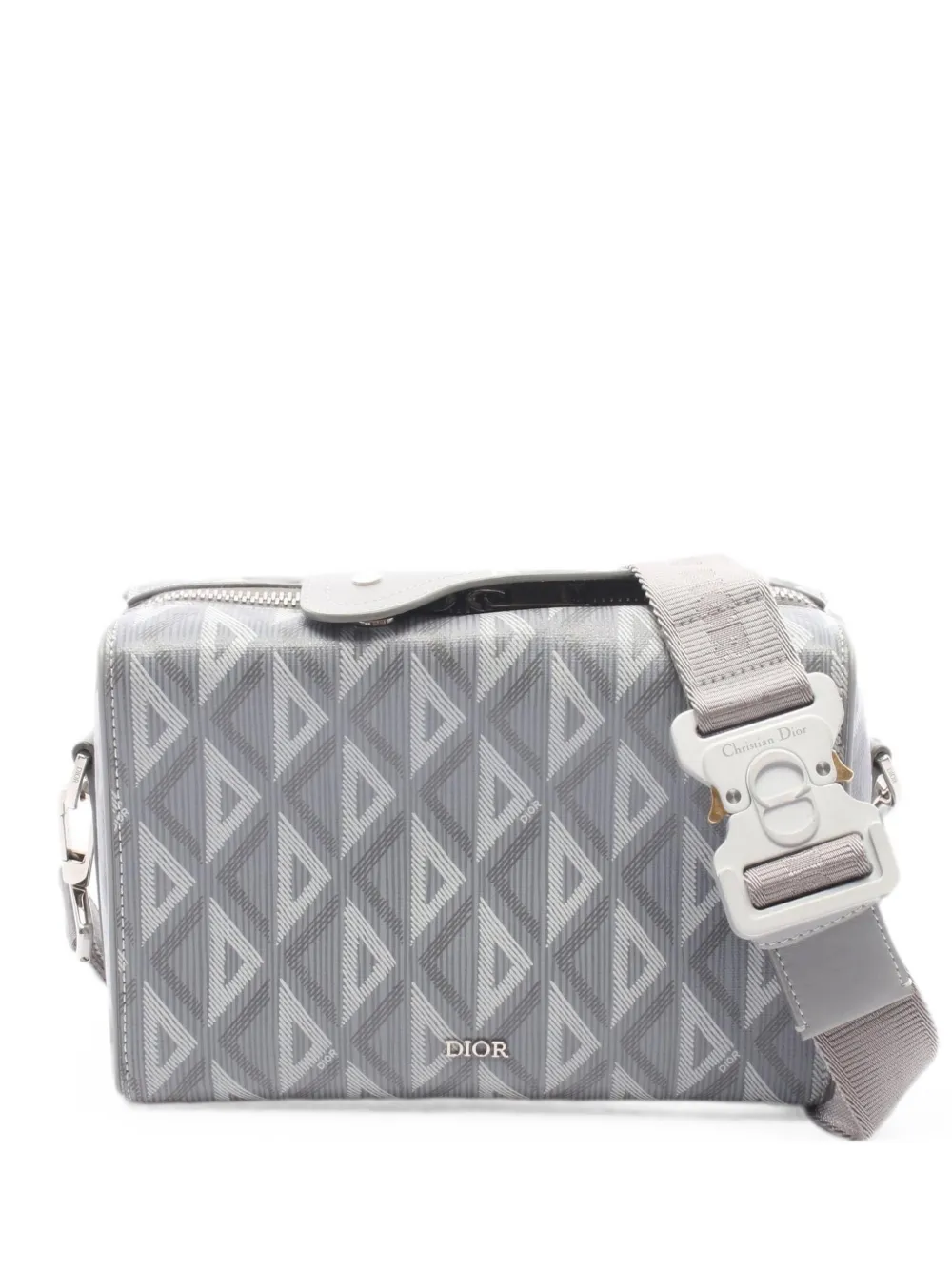 Christian Dior Pre-Owned 2010s CD Diamond Rango 22 shoulder bag - Grigio