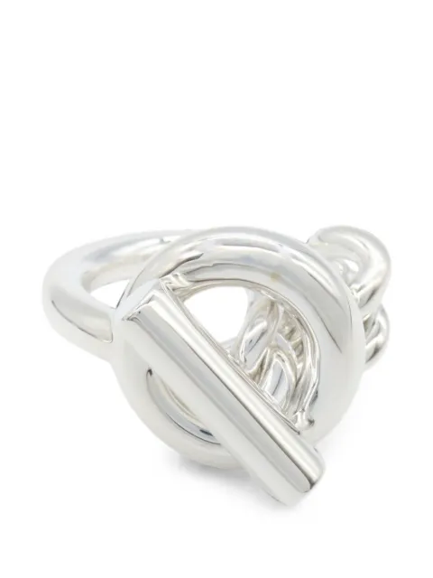 Hermès Pre-Owned anillo Croisette GM 2010