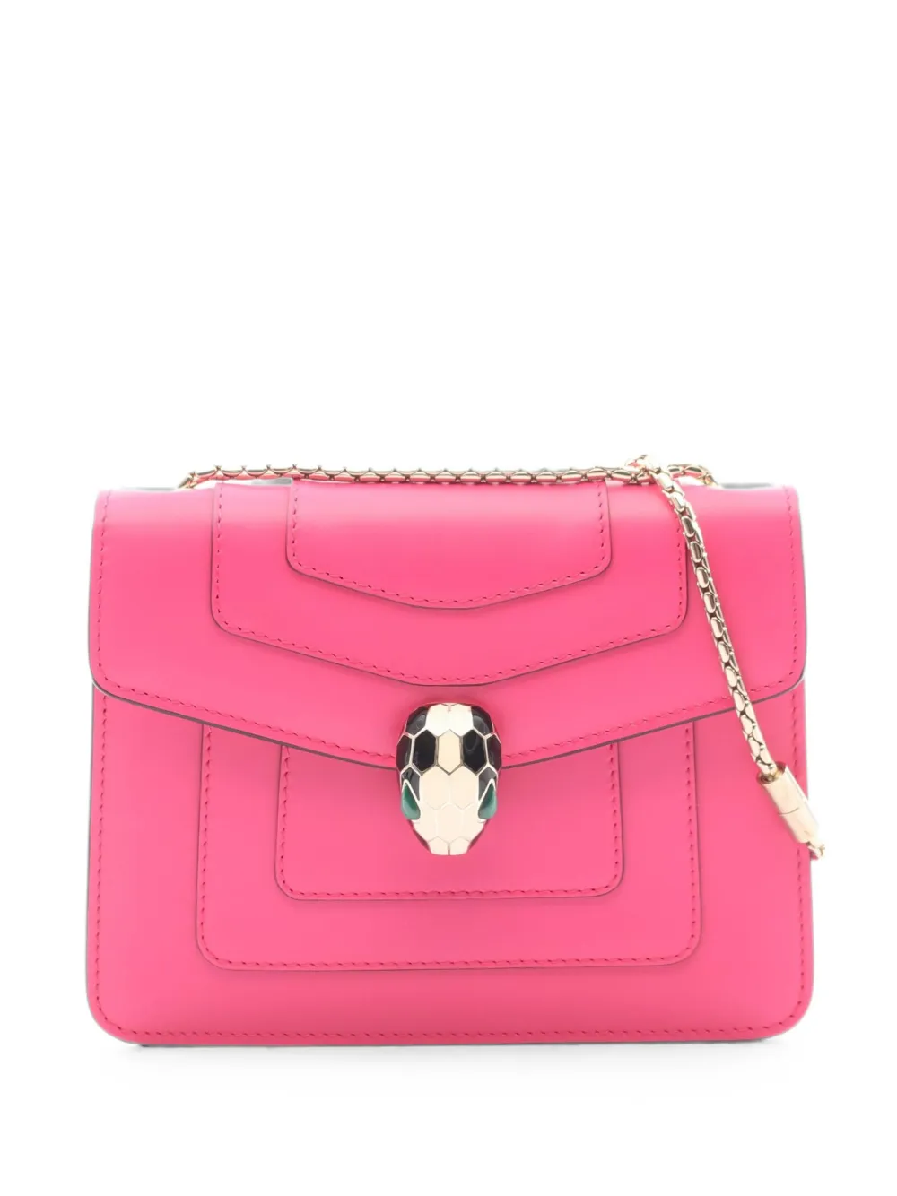 Bvlgari Pre-Owned 2010s Serpenti Forever mini cross body bag - Rosa